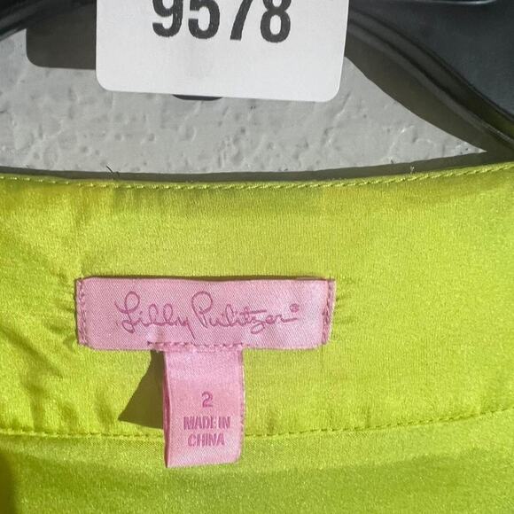 Lilly Pulitzer Slik Embroidered Tunic Dress Size 2 Women's - Picture 3 of 10